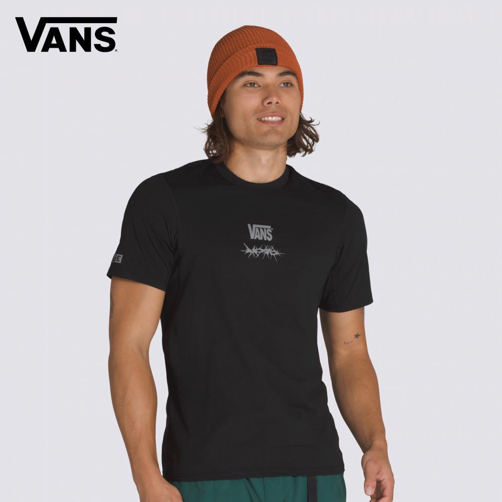 Vans MTE Outline Hybrid 男女款黑色短袖T恤