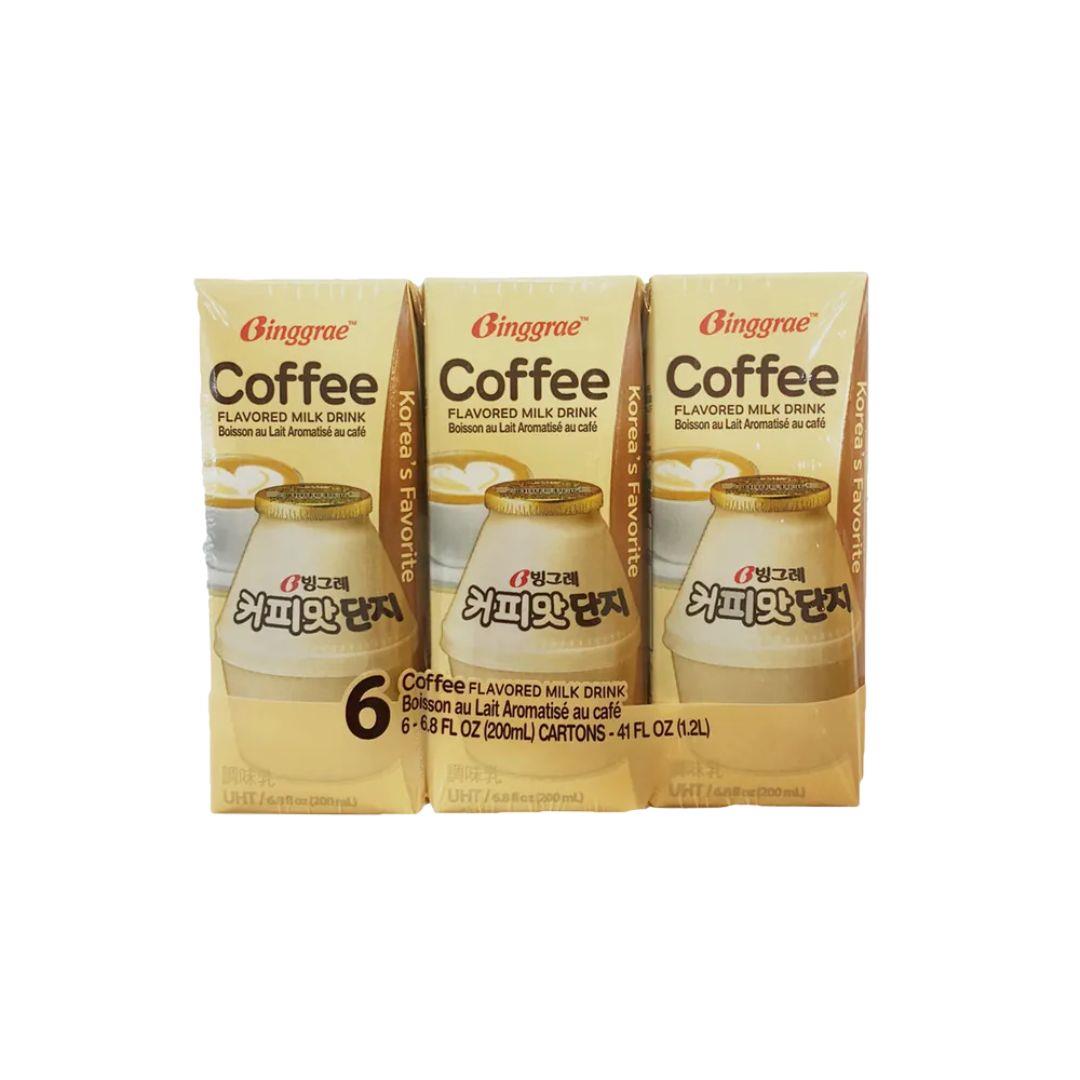 Binggrae咖啡牛奶200ml/6入(鮮時配)