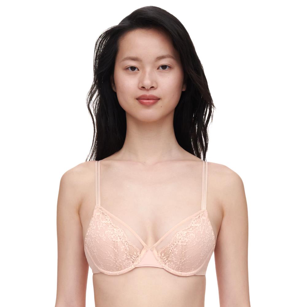 【Chantelle Pulp】深V Spacer T-Shirt Bra 內衣>CDE>玫瑰石英粉(22MND_0RG)【Crush】