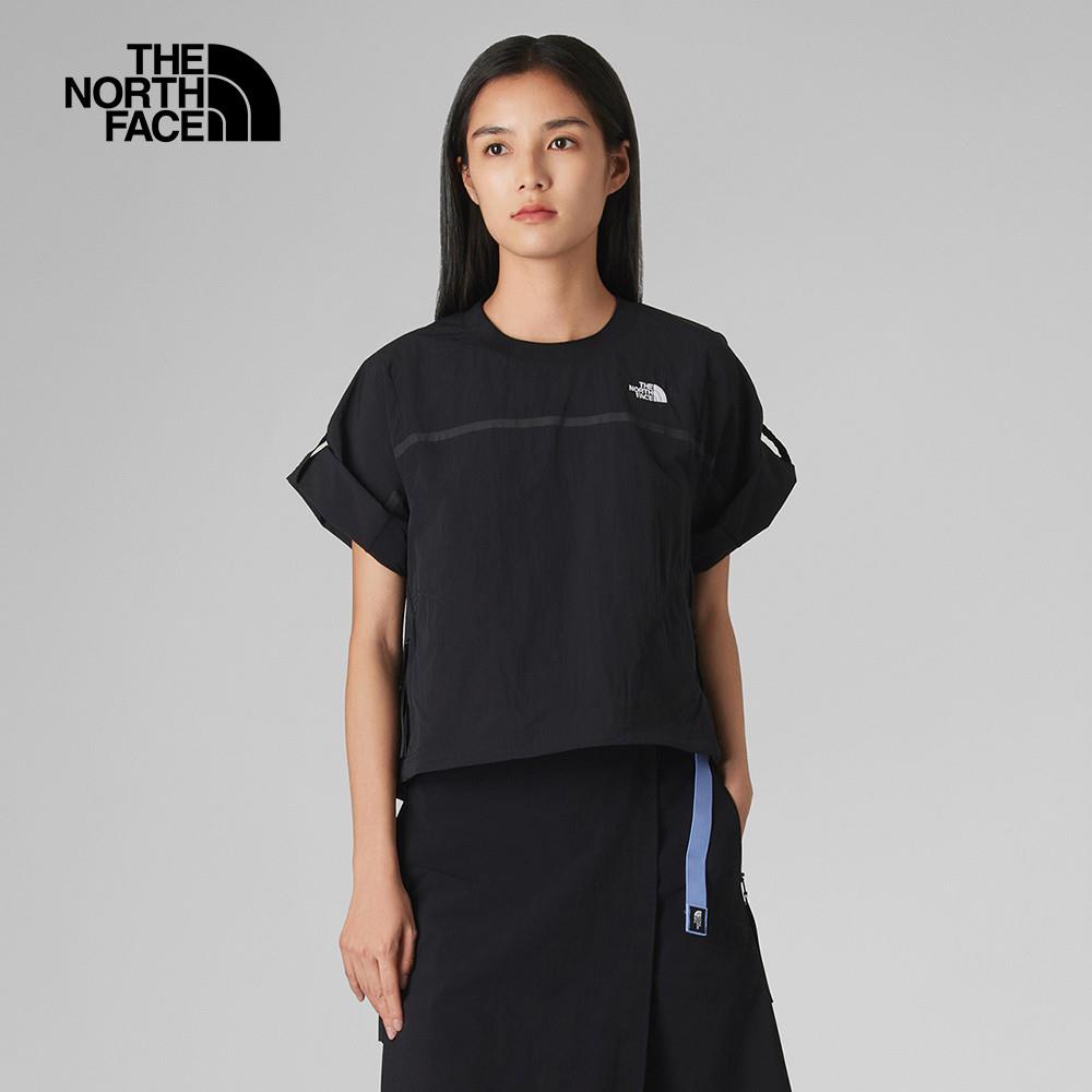 The North Face北面UE女款黑色舒適透氣短袖T恤｜8CJ8JK3
