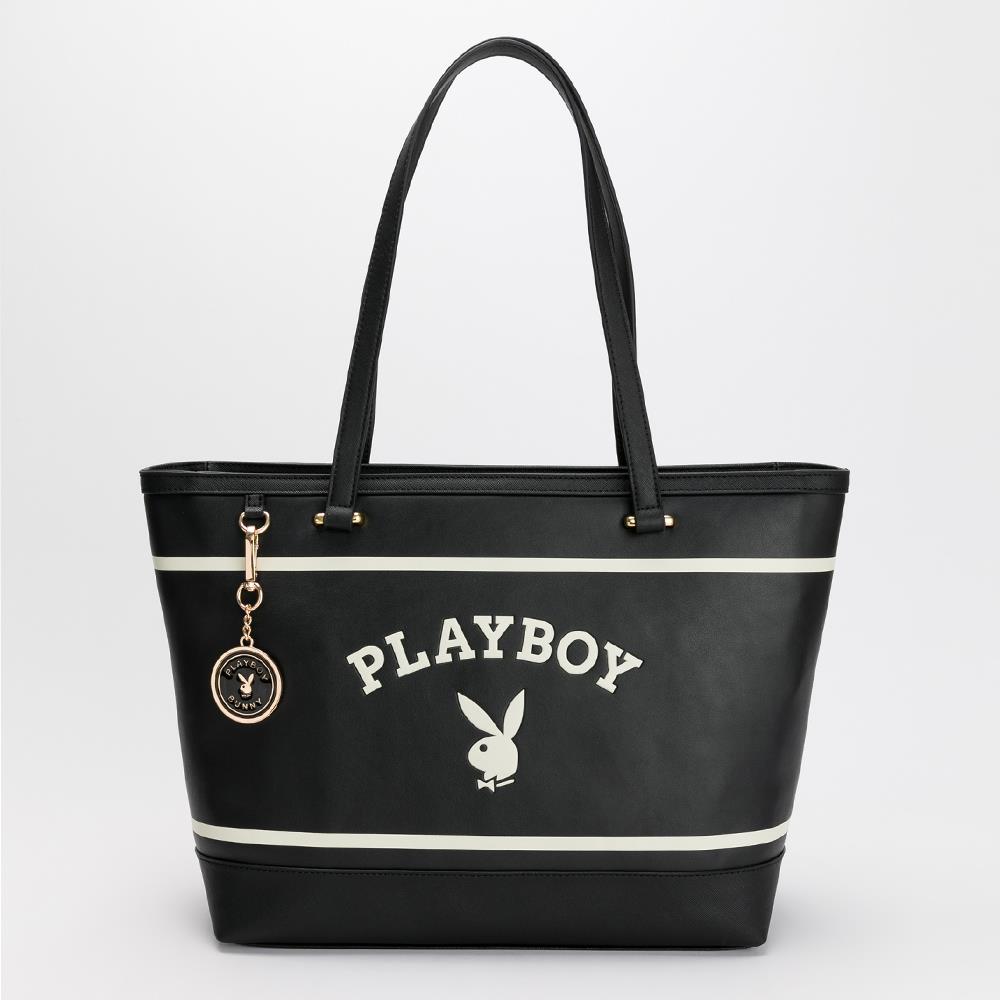 PLAYBOY-托特包 Emblem系列 - 黑色(532-5702-09-6)