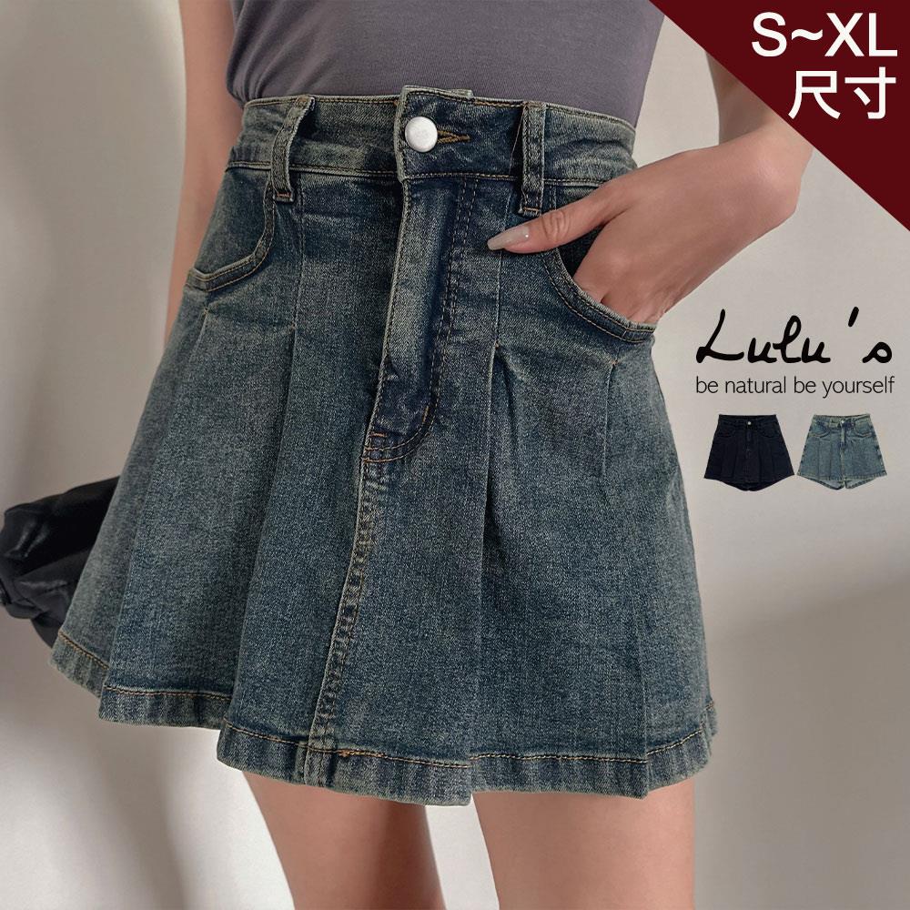 限時69折/女團感百褶褲裙S-XL２色【A04250017】