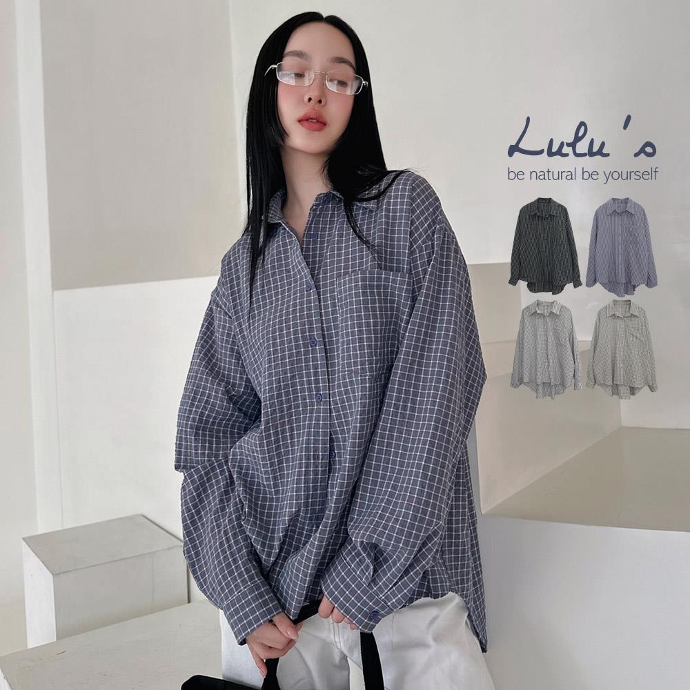 限時69折/現貨/經典格紋泡泡紗襯衫４色【A01250087】