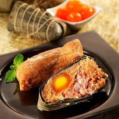 【四喜】鮮肉蛋黃粽 (5入) (冷凍)