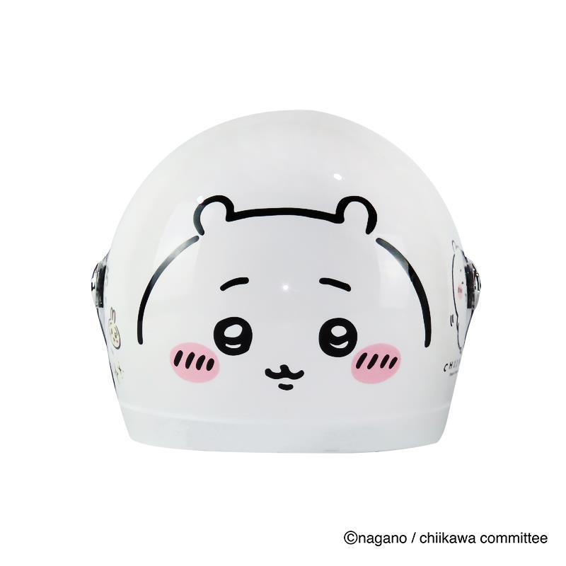 【正版授權/抽周邊】Ninja 857 吉伊卡哇正版授權 GE-1 吉伊卡哇 白色 半罩安全帽 兒童安全帽