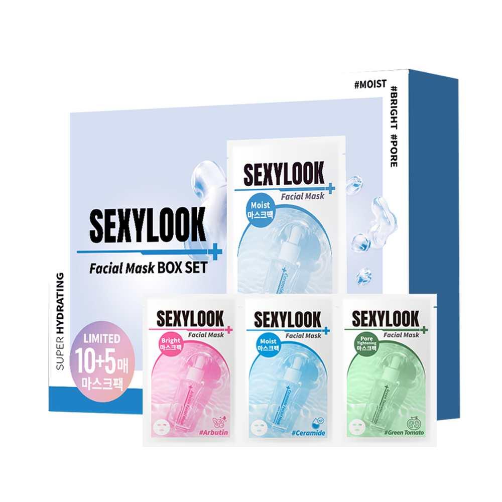 【SEXYLOOK 西西露】玻尿酸原液面膜禮盒(15入/盒)
