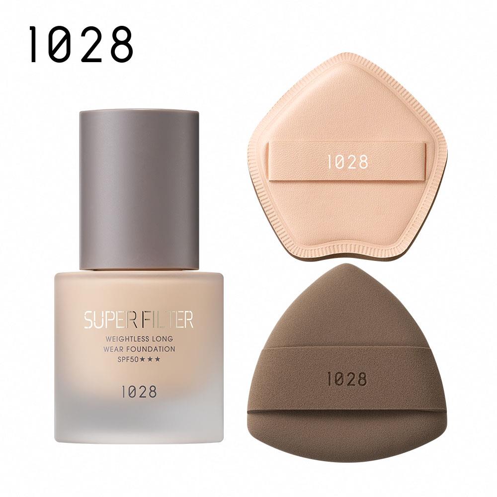 1028 濾鏡光恆久輕粉底 SPF50 ★★★+胖星星舒芙蕾粉撲+飯糰雙面舒芙蕾粉撲