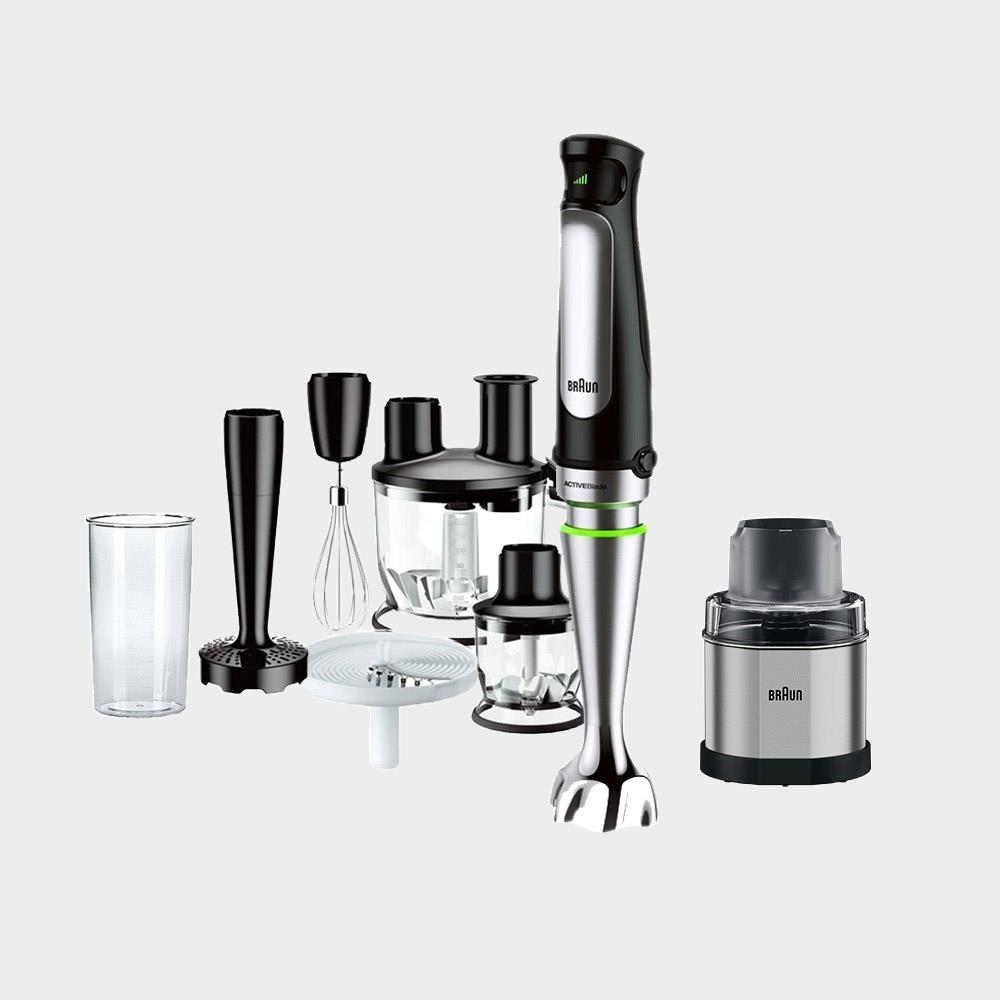 【研磨器組合】BRAUN MQ7087X 手持式攪拌棒(內附14大配件)