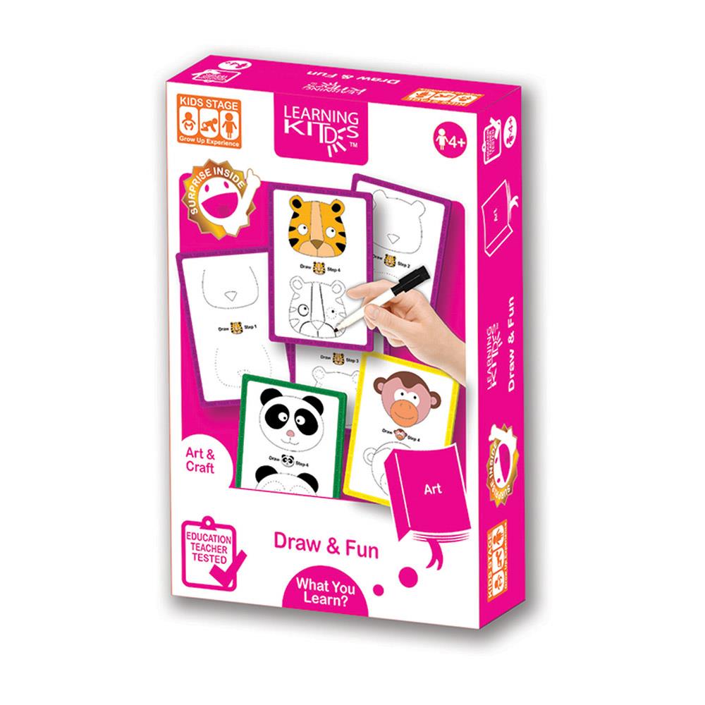 Learning Kitds 藝術系列-動物繪畫認知遊戲