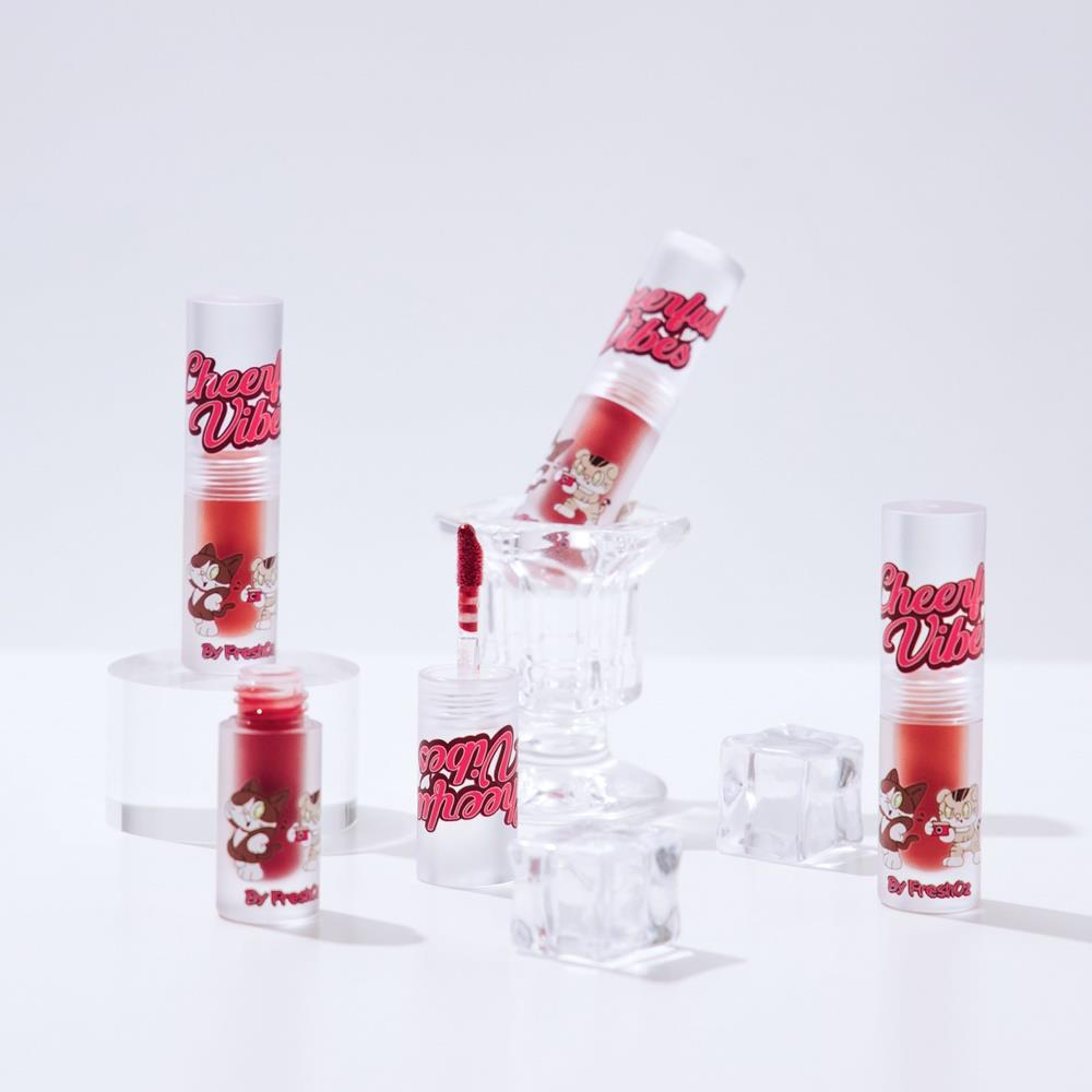 【FreshO2】永恆星光六胜肽豐潤水感唇釉－柚點可愛