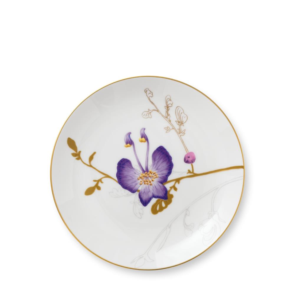 芙蘿拉 - 盤22cm - 三色堇(本商品不提供破損保證)