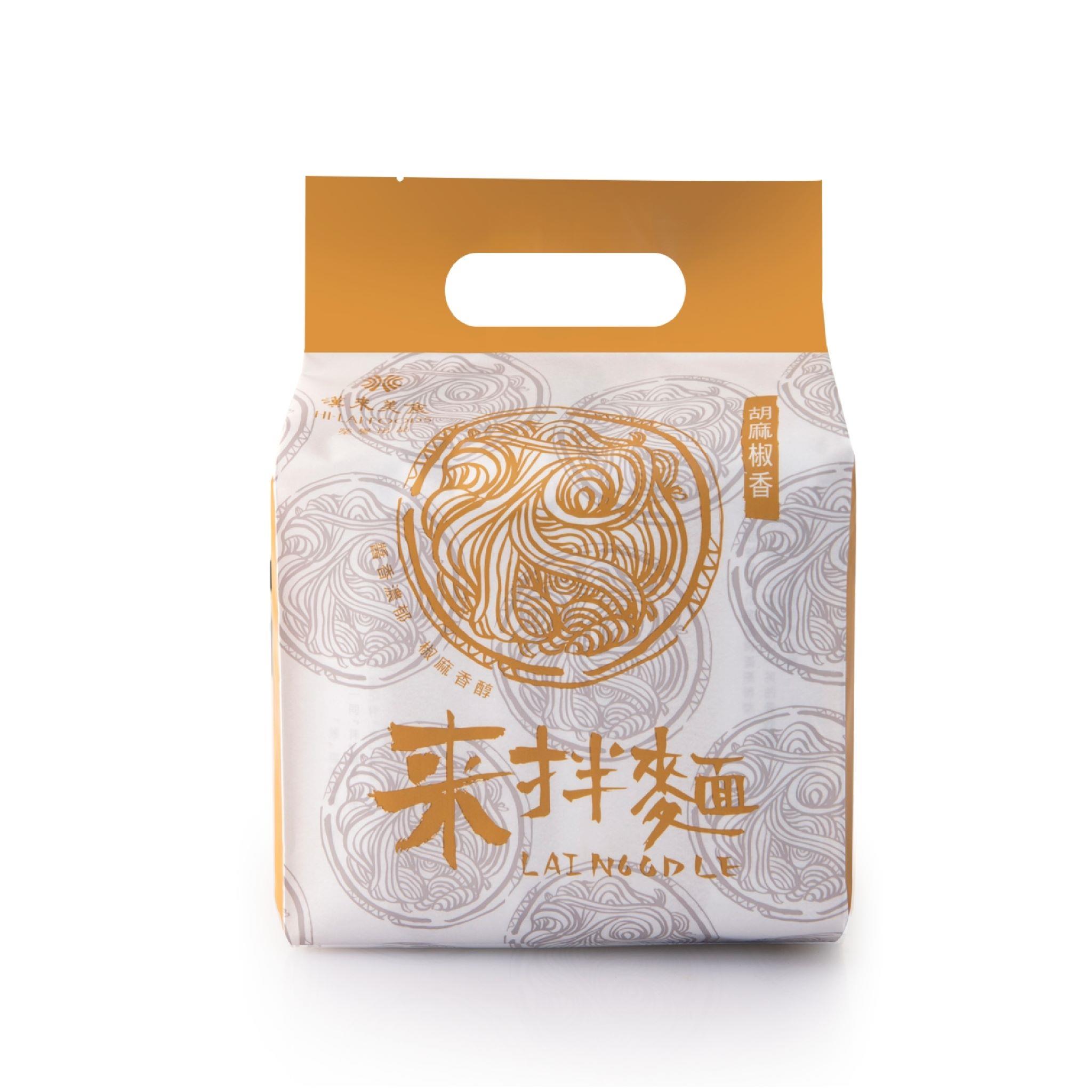 【漢來美食】來拌麵-胡麻椒香(全素)(540gx1(135g/包x4))