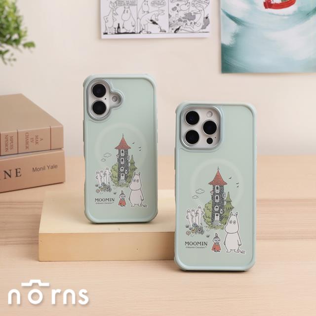 Moomin手機殼iPhone 16全系列防摔手機殼- Norns Original Design  姆明 超強磁吸透明殼 16 Pro 16 plus 16 pro max