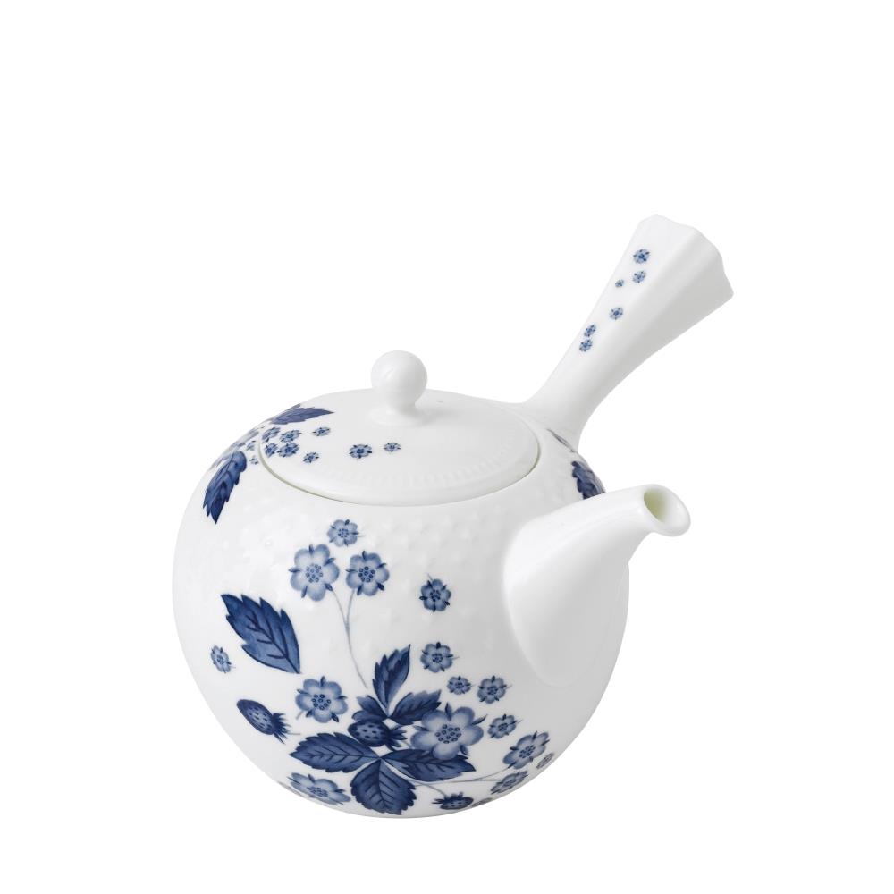 靛藍草莓茶壺470ml