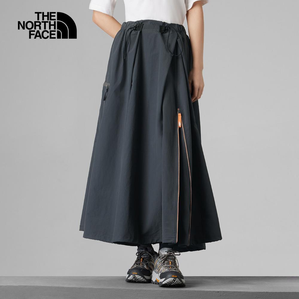 The North Face北面UE女款灰色DWR防潑水裙子｜8DHK0C5