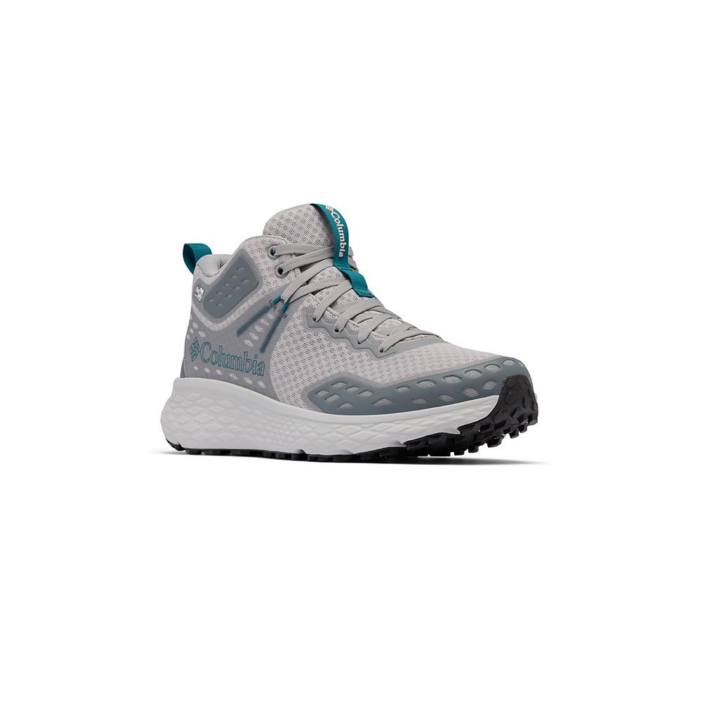 Columbia 哥倫比亞 男款-OD防水極彈高筒健走鞋 KONOS™ TRS OUTDRY™ MID 淺灰色 UBM73540/JS