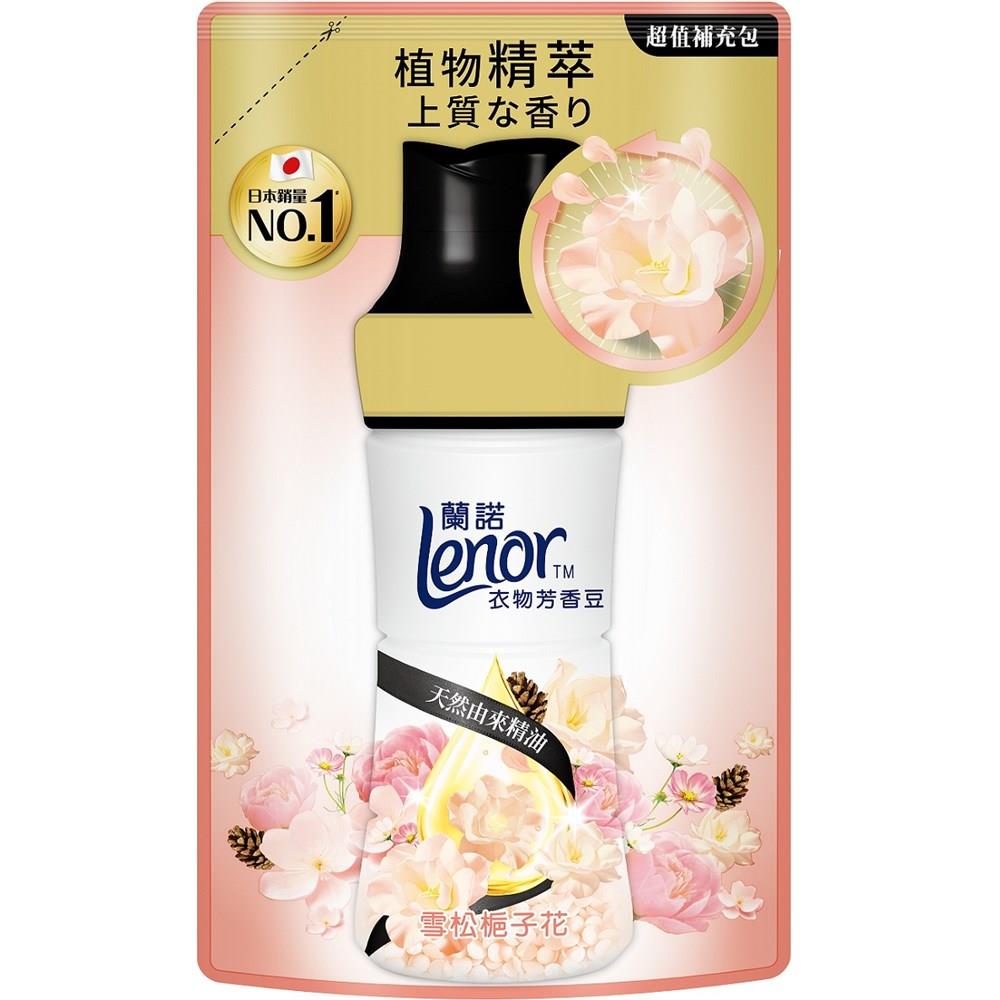 蘭諾Lenor衣物芳香豆雪松梔子花補充包440ML