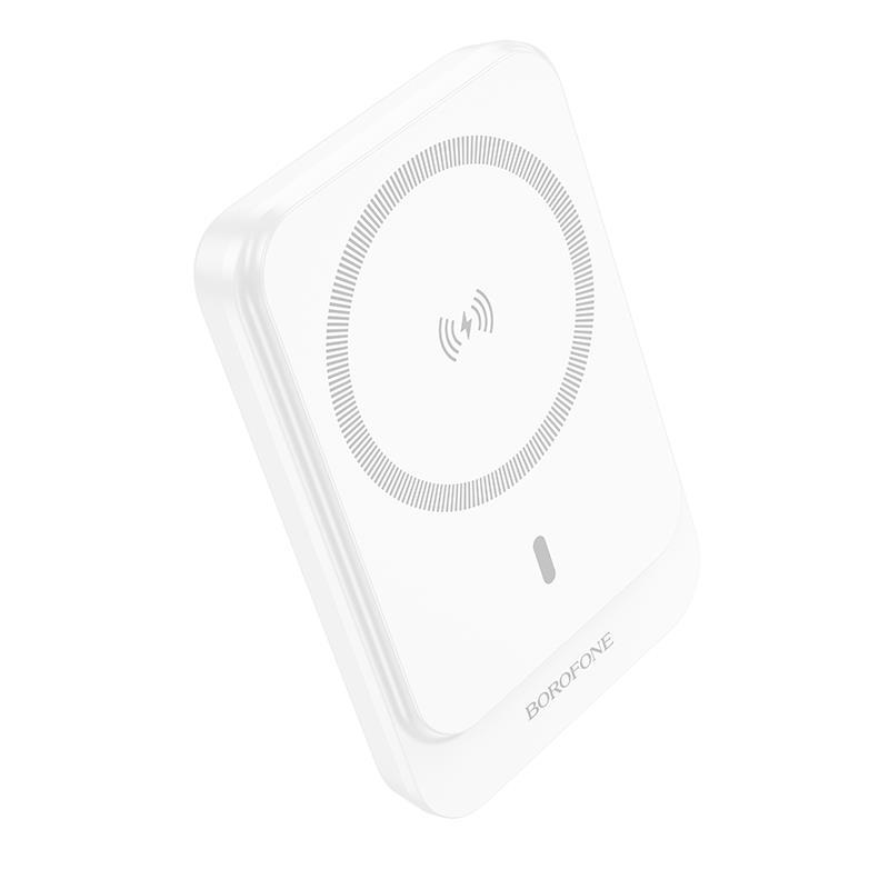 【Borofone 】(10000mAh)BJ63A 捷巧PD20W磁吸移動電源 (黑色/白色)