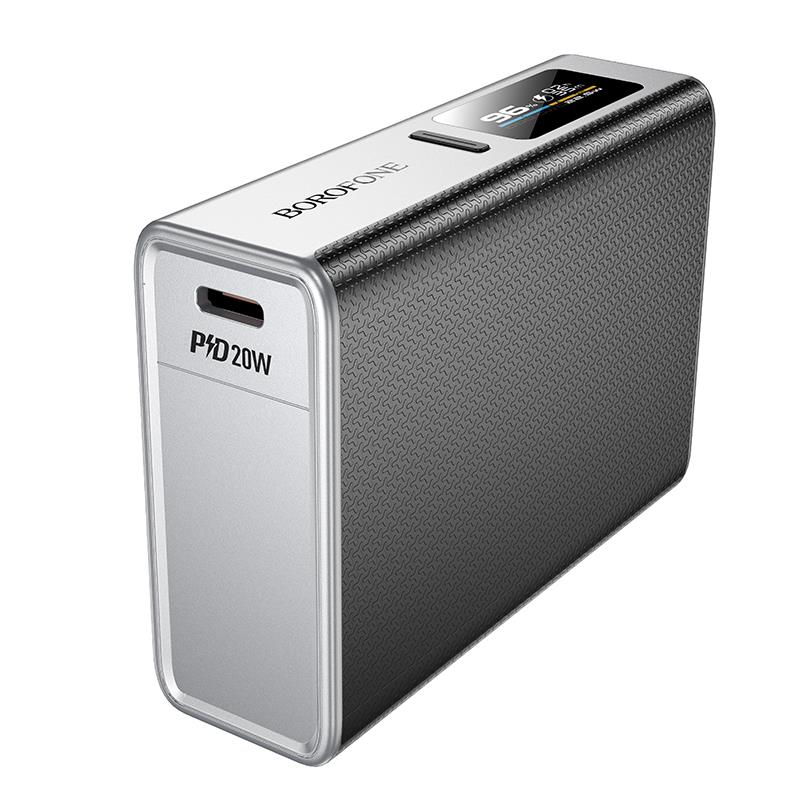 【Borofone 】(10000mAh)BJ72 鋒影22.5W+PD20W全相容屏顯移動電源 (錆色)