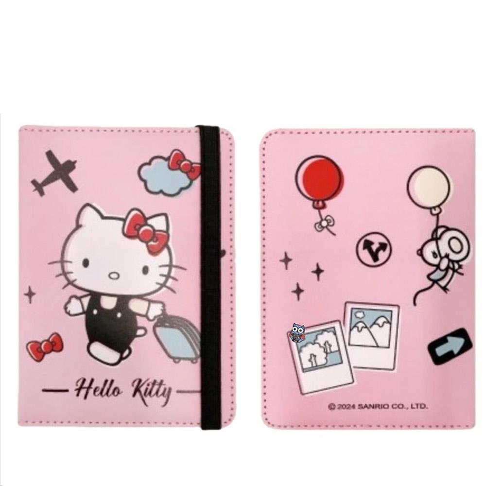 天藍小舖-HELLOKITTY多功能防盜護照夾-單1款-$150【A11115279】