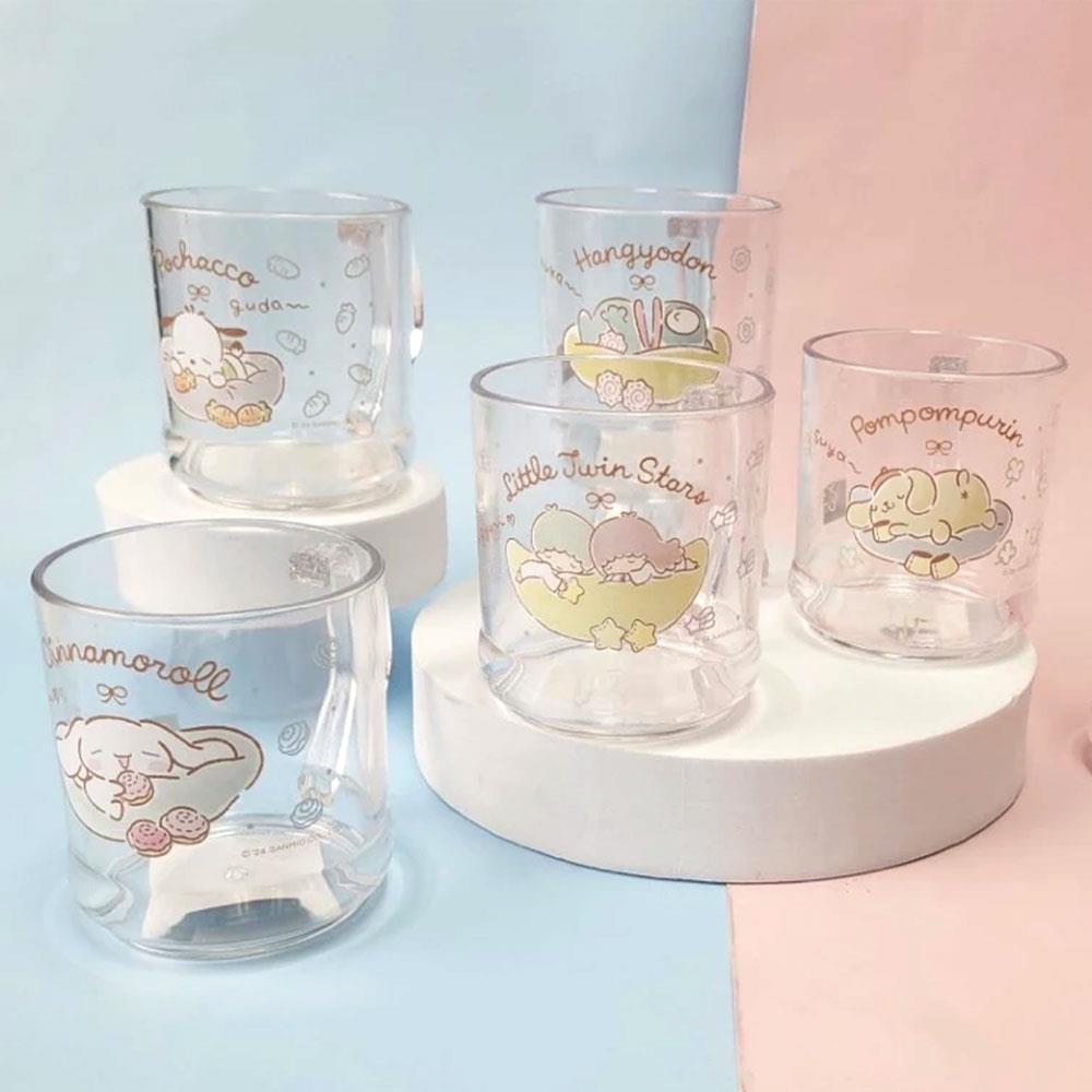 天藍小舖-三麗鷗透明水杯-共5色-$59【A11115250】