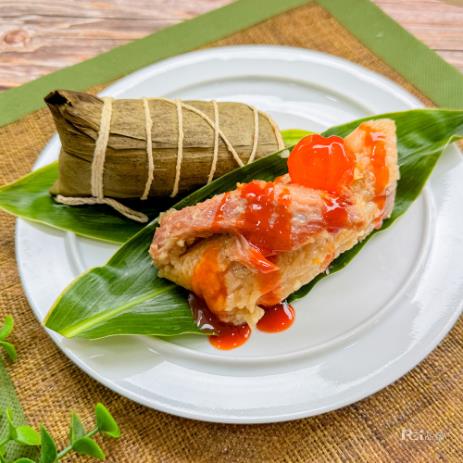 *端午節快樂🐲【南園食品】湖州鮮肉蛋黃粽(4入/包)
