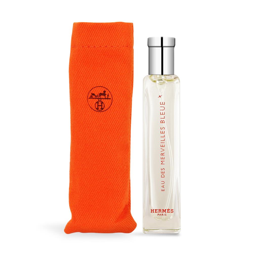 【HERMES愛馬仕】藍色橘彩星光淡香水15ml(國際航空版)