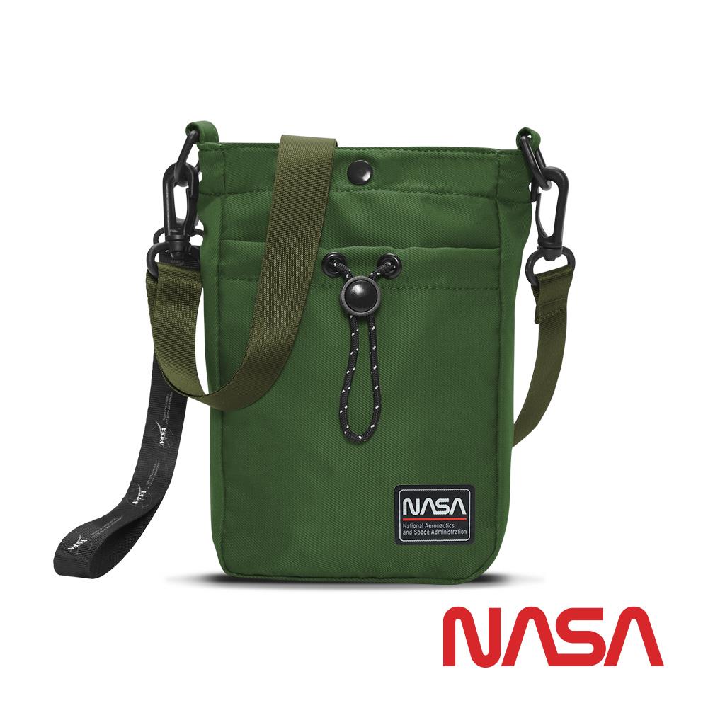 【NASASPACE】尼龍隨身側背包-極光綠(NA20001-15)
