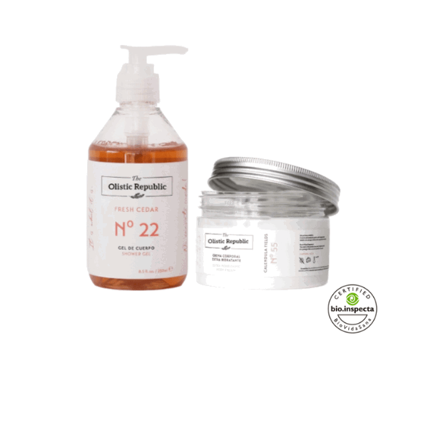 【純淨植萃｜洗沐護理組】No.22天然補水沐浴露 No.55 西班牙原裝天然舒緩保濕身體乳