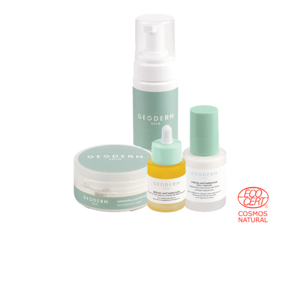 【即刻逆齡 | 緊緻煥顏4入組】西班牙潔顏慕斯 甦活水嫩保濕面膜 角鯊烷頂級精華液 玻尿酸逆齡乳液