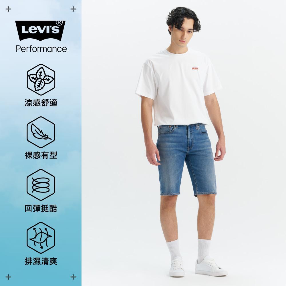 男款 405低腰膝上彈性牛仔短褲 Performance Cool 涼感牛仔短褲 人氣新品
