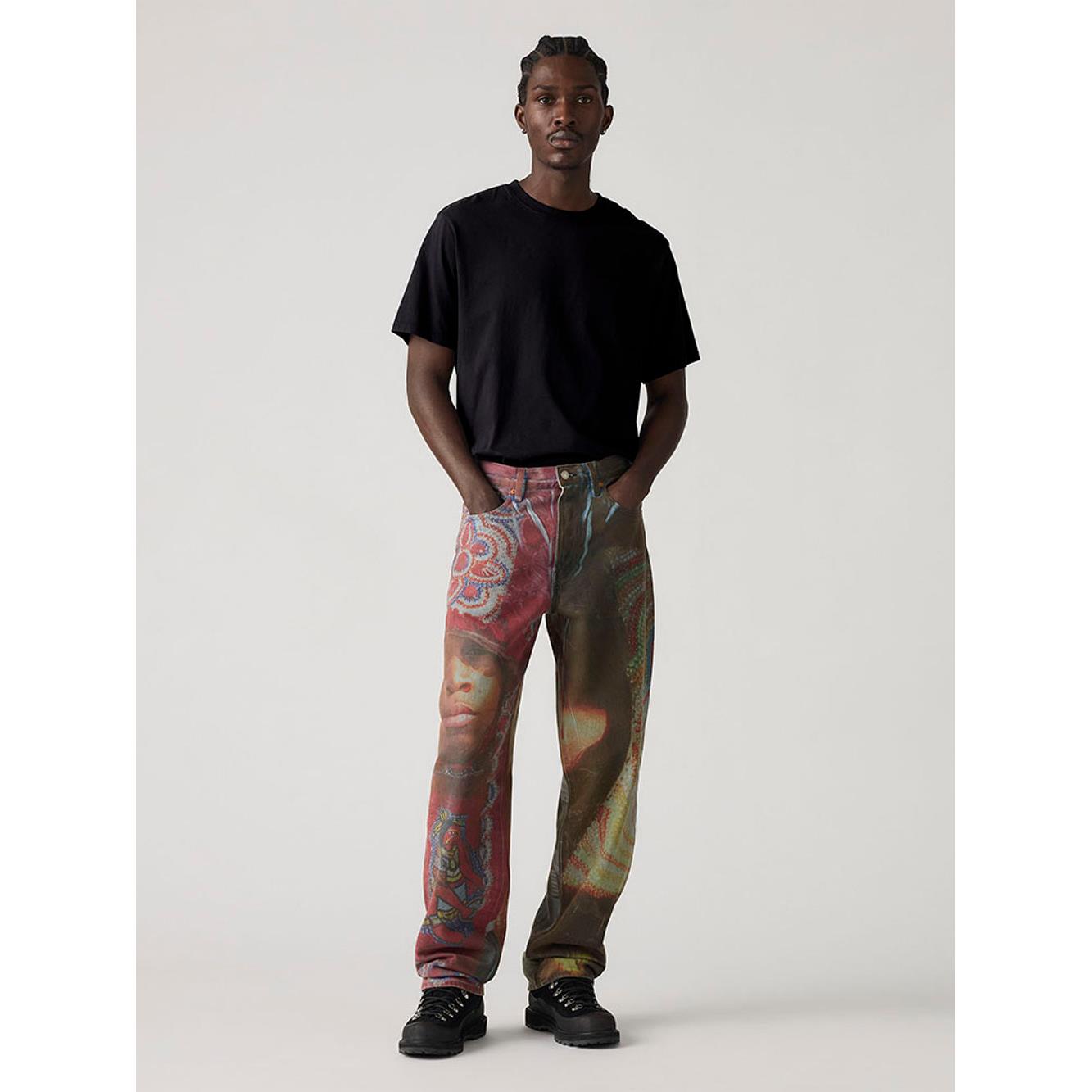 【限指定門市販售】Levi’s® X Denim Tears 568™ LOOSE STRAIGHT男款中腰寬鬆直筒 人氣新品