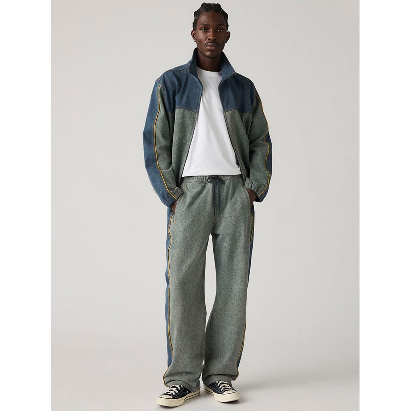 Levi’s® X Denim Tears 拼接抽繩牛仔丹寧褲 人氣新品