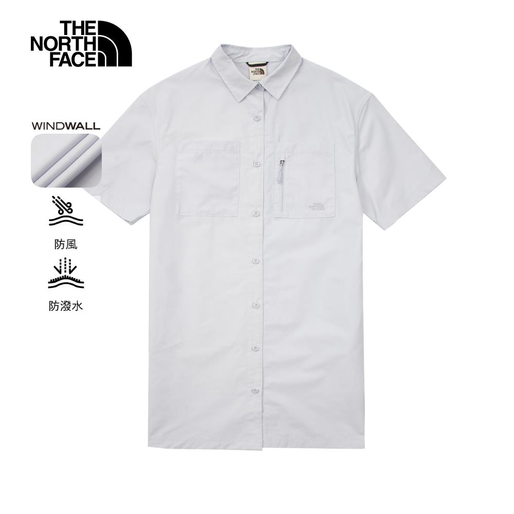 The North Face北面女款灰色DWR防潑水多口袋休閒裙子｜8C570TI