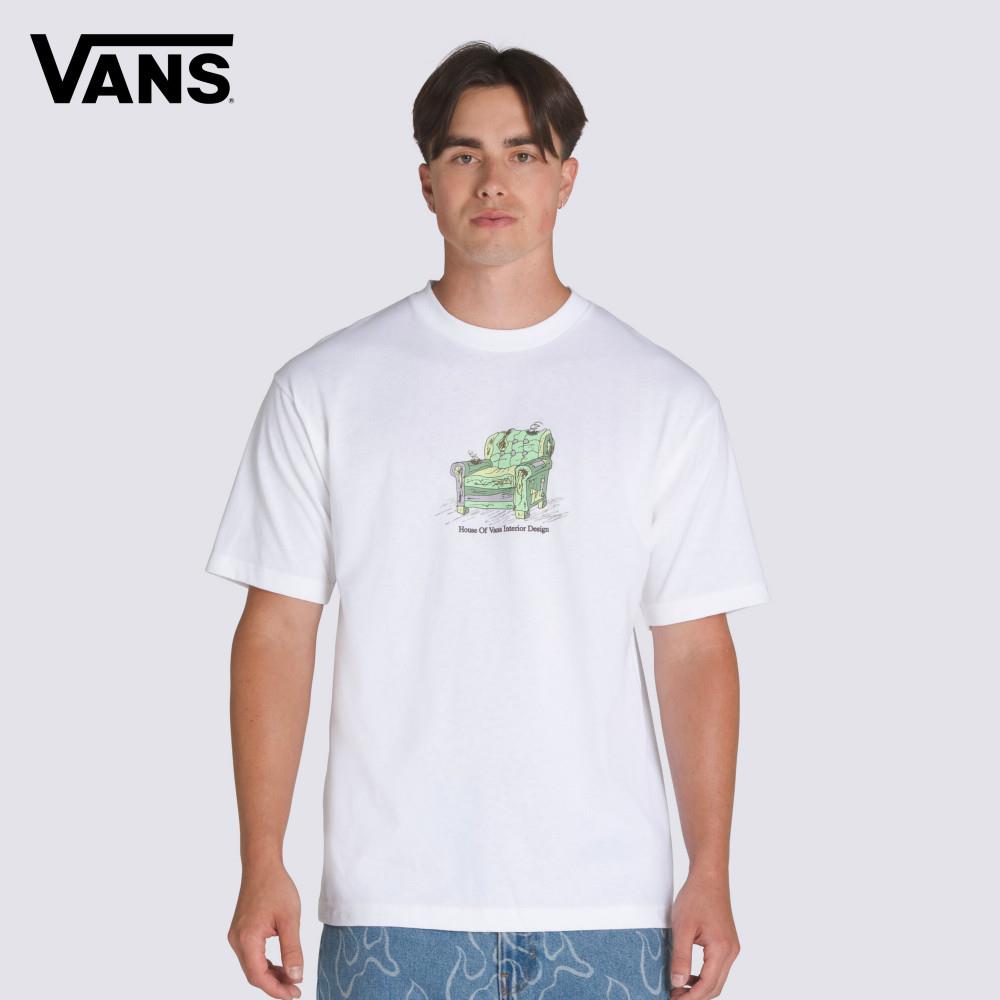 Vans Interior Designer 男女款白色短袖T恤