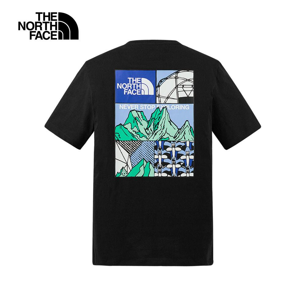 ❤️情侶款推薦❤️  T️he North Face北面男女款黑色純棉短袖T恤｜8GZ0JK3