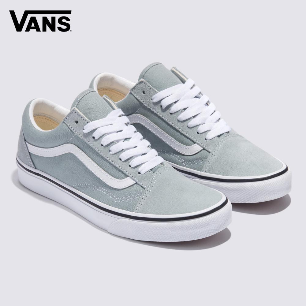 Vans Old Skool 男女款淺灰色滑板鞋