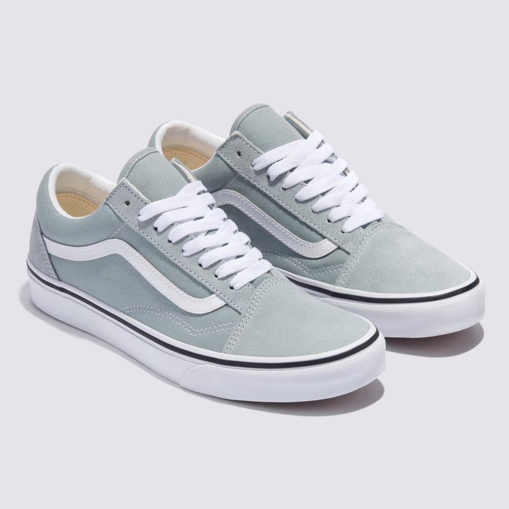 Vans Old Skool 男女款淺灰色滑板鞋