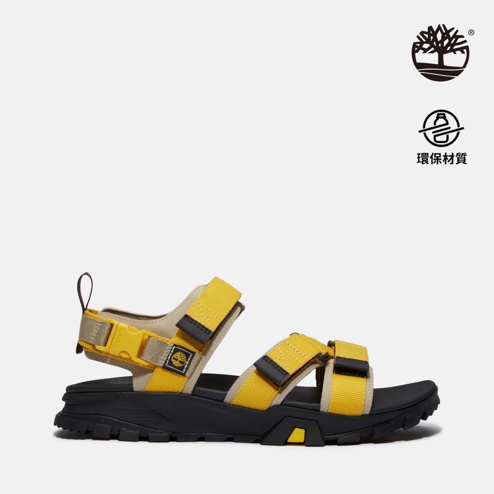 Timberland 男款黃色Garrison Trail後帶式涼鞋|A6DXTETU