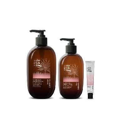 【茶籽堂】水芙蓉嫩白組(水芙蓉沐浴露500ml+水芙蓉乳液330ml+水芙蓉護手霜10ml) (女王節DM商品)