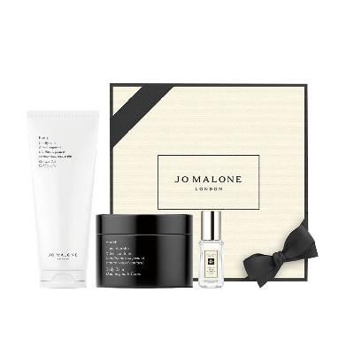 【Jo Malone London】修癒甦活禮盒組(繁花滋養潔膚乳200ml+繁花滋養身體乳霜200ml+經典香水9ml) (女王節DM商品)