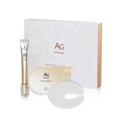 【COCOCHI】AG極緻奢養亮眼精塑組(眼霜15ml+眼膜5對+質感髮帶)(女王節DM商品)