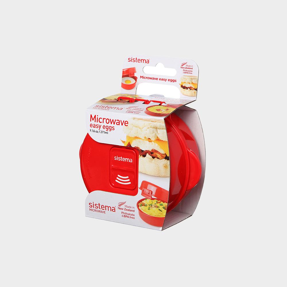 SISTEMA MICROWAVE 可微波保鮮盒蛋形271ml