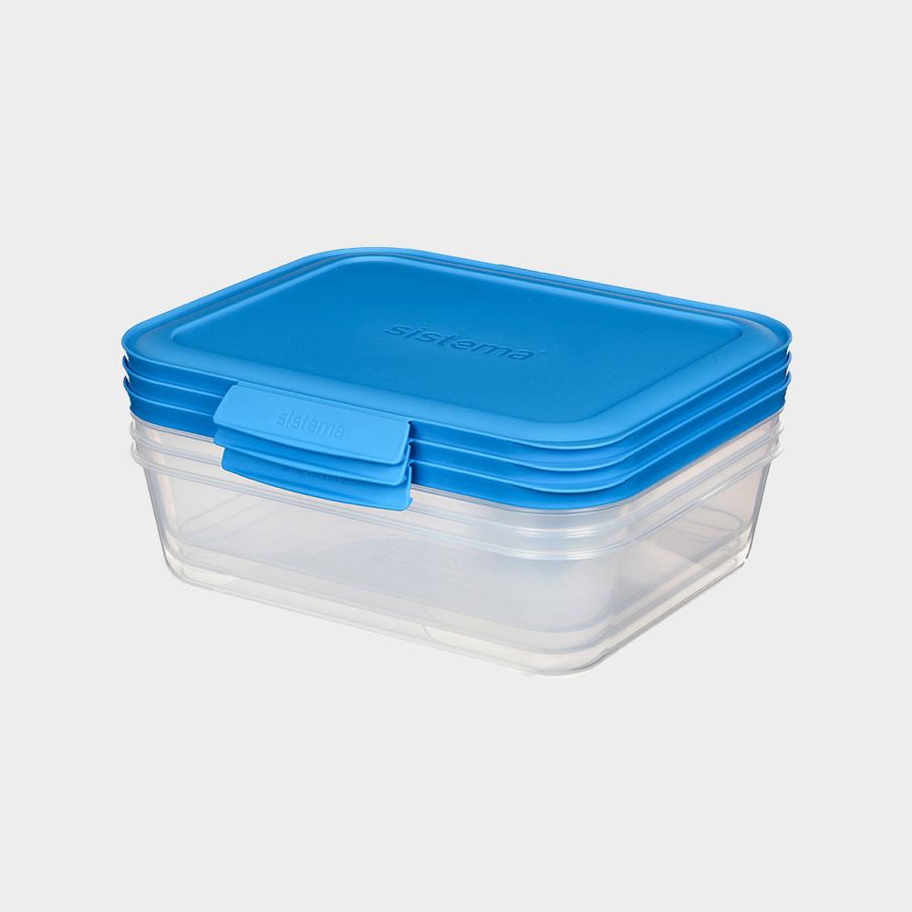 SISTEMA NEST 好收納保鮮盒1.5L(3入)
