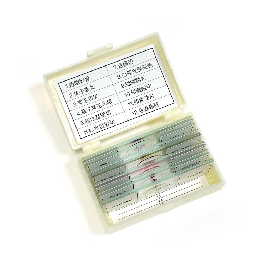 切片標本組 Bio-12P 教學精選組