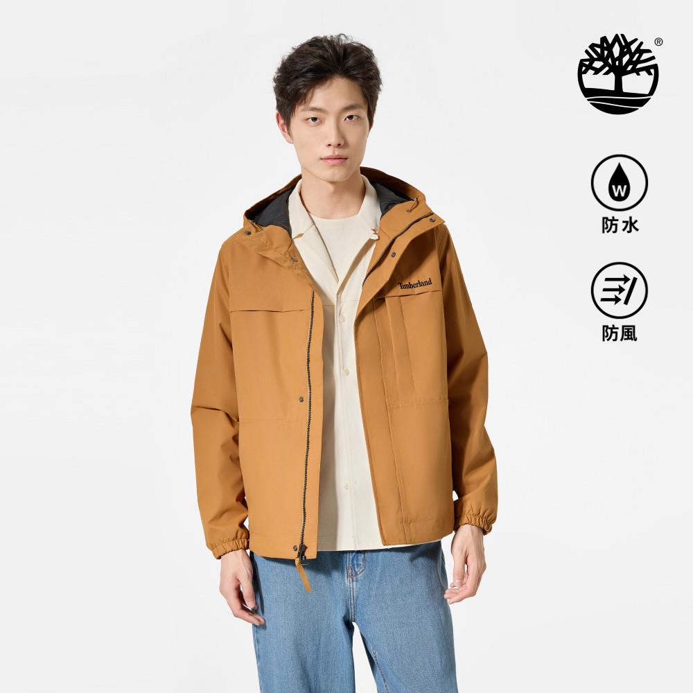Timberland 男款小麥色Benton防水外套|A695WP47