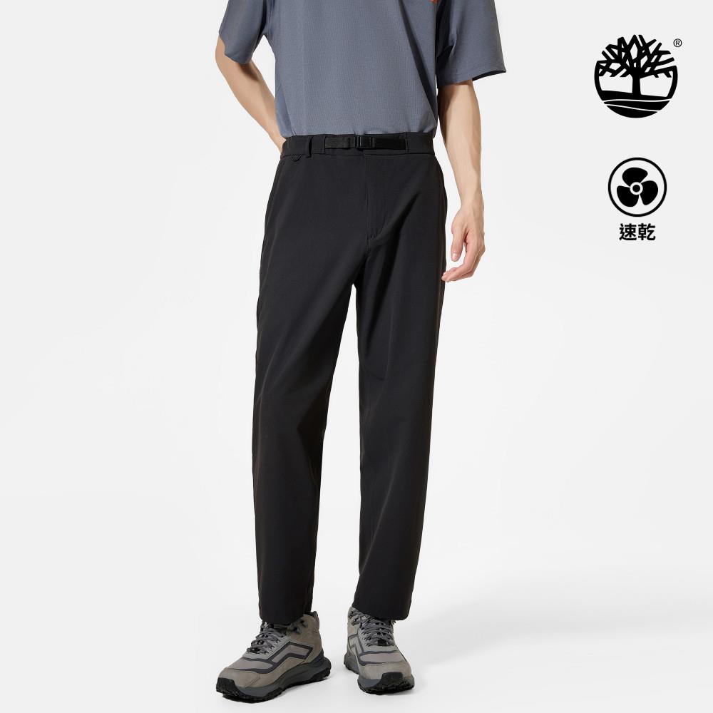 Timberland 中性黑色涼感長褲|A5NHZ001