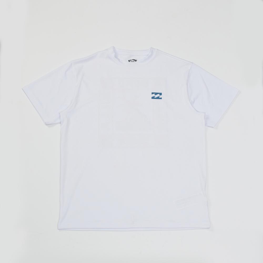 【BILLABONG】Gateway Short Sleeve RashGuard Tee 短袖防磨T恤 白色 (KBB251-08)
