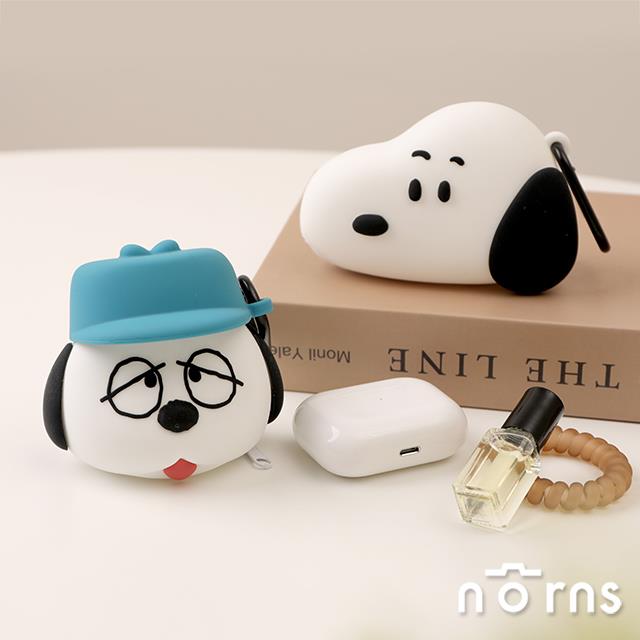 Peanuts史努比矽膠小收納包 Norns Original Design Snoopy Olaf airpods耳機包