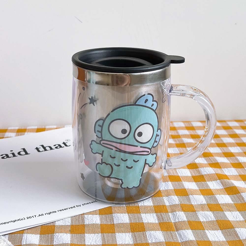 天藍小舖-三麗鷗不鏽鋼雙層杯400ML-單1款-$168【A11115318】